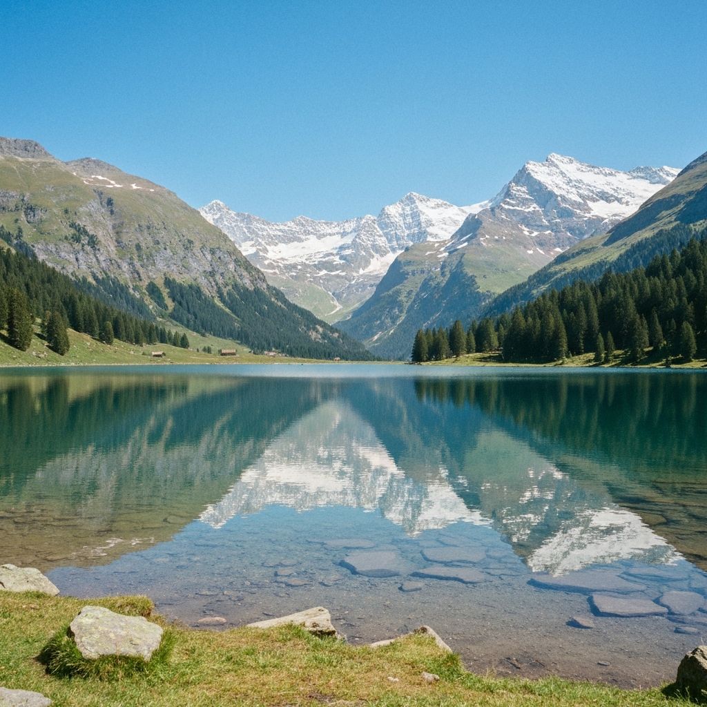 Schweizer Bergsee